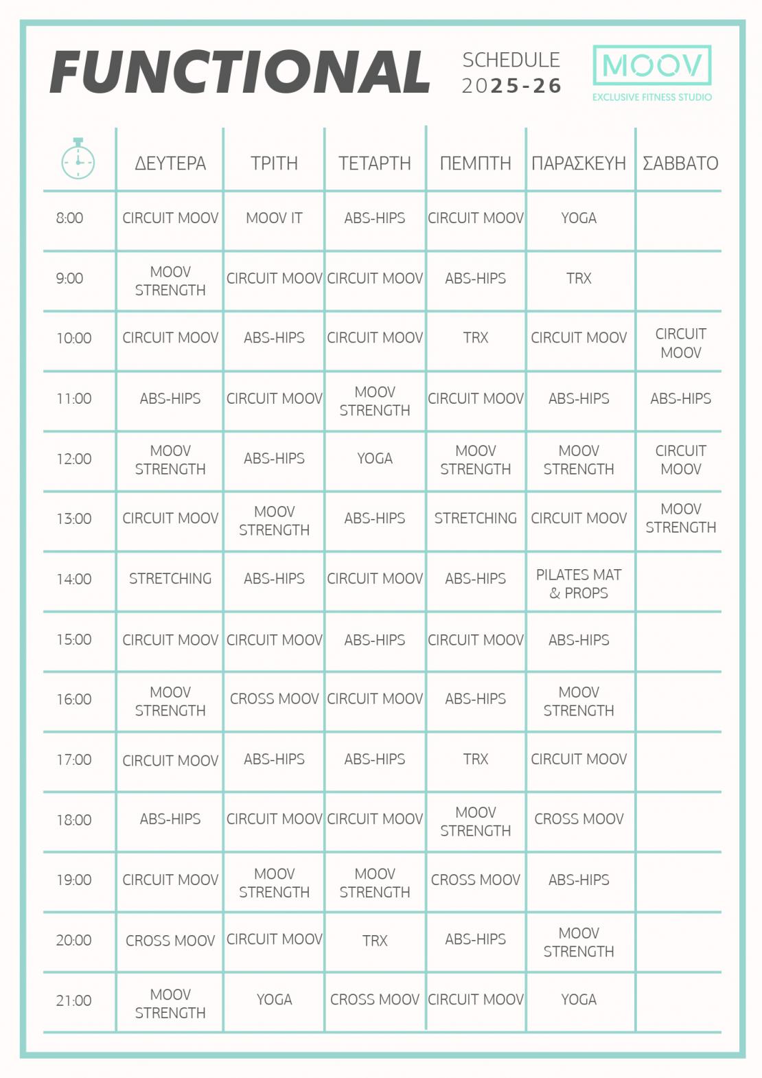 PILATES 25-26