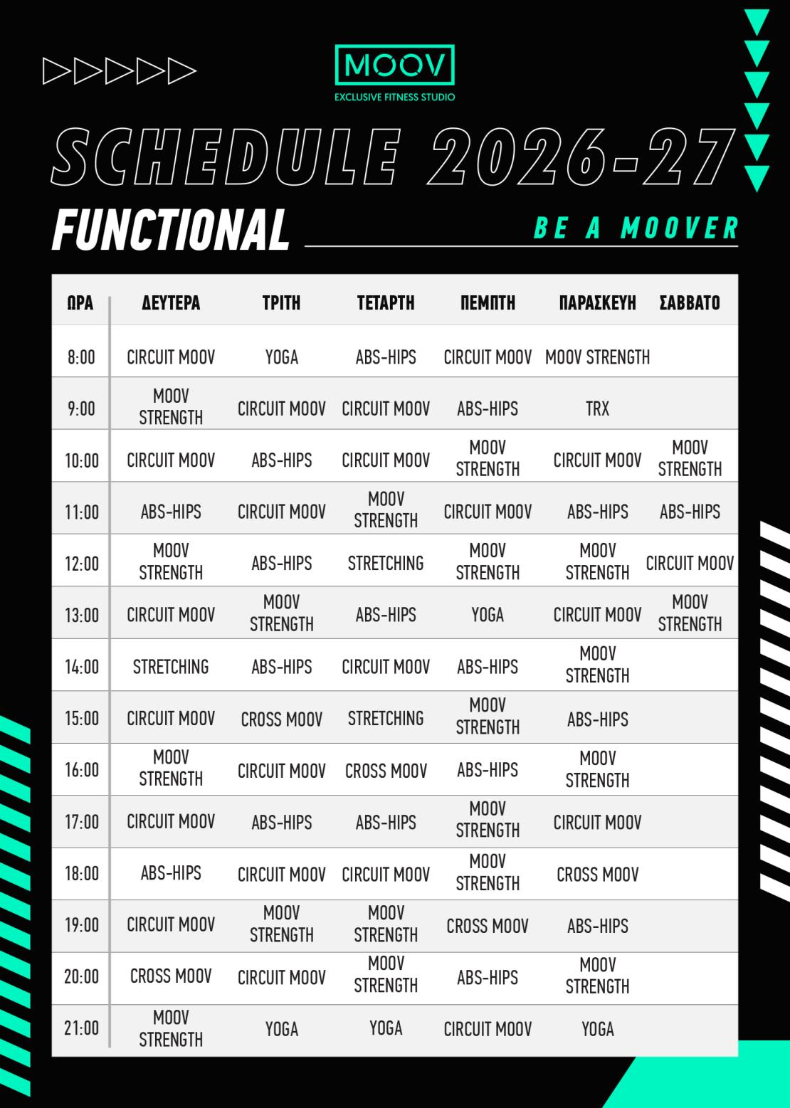PROGRAMMA FUNCTIONAL 
